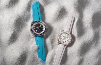 Chiêm ngưỡng “cầu vồng” dưới đáy đại dương cùng Breitling Superocean mới