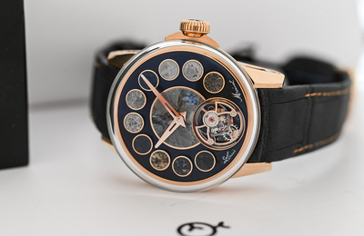 Vũ trụ trên cổ tay - tuyệt tác “Mưa thiên thạch" Cosmopolis mới từ nhà Louis Moinet