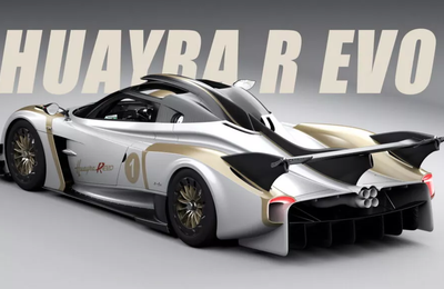 Khám phá siêu phẩm Huayra R Evo 888HP: Mui trần, đuôi dài và động cơ V12 "khủng"