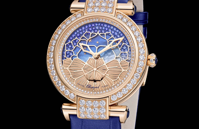 BST Chopard Imperiale mang vẻ đẹp của đóa hoa sen thấm đẫm màu trời đa sắc