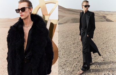 Saint Laurent Xuân hè 23 với diện mạo mới dành cho nam giới từ Anthony Vaccarello