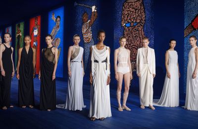 BST Dior Haute Couture Thu Đông 2024: Những nữ thần trên đấu trường thể thao
