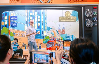 Trải nghiệm Instagrammable Spot với công nghệ AR độc đáo tại Sheraton Saigon
