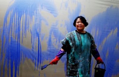 Art Exhibition - Nhìn lại Sắp đặt "Giăng tơ" và "Trở về" của nghệ sĩ Thu Trần