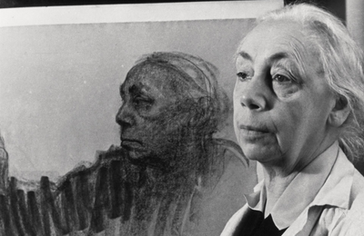 Käthe Kollwitz phản ánh hiện thực qua những tác phẩm in và tranh vẽ u buồn