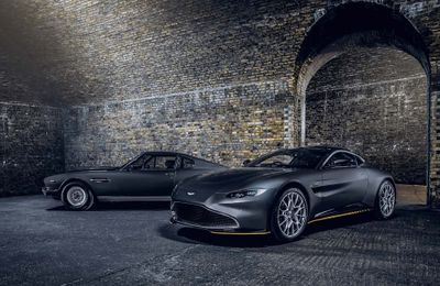Aston Martin trình làng hai mẫu xe thể thao lấy cảm hứng từ phim 007