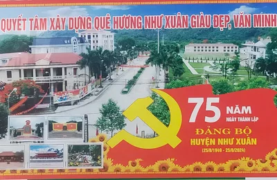 Chặng đường 75 năm hình thành và phát triển của Đảng bộ huyện Như Xuân