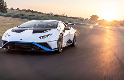 Lamborghini Huracán STO trở thành siêu sao đường đua ACI Vallelunga