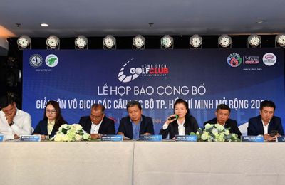 Ra mắt Giải golf vô địch các Câu lạc bộ Tp.HCM mở rộng 2021