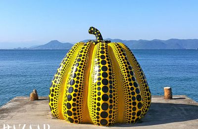 Ngắm tác phẩm Yayoi Kusama tại Naoshima, hòn đảo nghệ thuật đương đại của Nhật Bản