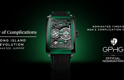 Franck Muller Long Island Evolution Master Jumper nhận đề cử GPHG 2024 hạng mục đồng hồ nam có chức năng phức tạp