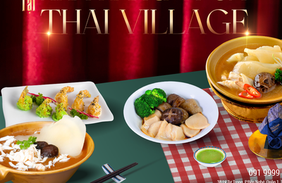 Ẩm thực cao cấp tại nhà hàng vi cá Thai Village