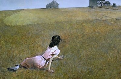 Họa sĩ Andrew Wyeth cùng bức tranh nổi tiếng “Thế giới của Christina" (1948)
