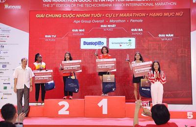 Giải Marathon Quốc tế Hà Nội Techcombank Mùa thứ 3: Hành trình của tinh thần thể thao kiên định, mạnh mẽ