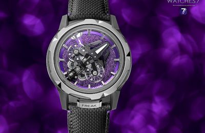Đồng hồ 188.000 USD với mặt số màu tím độc nhất