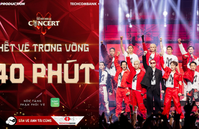 Concert Anh Trai Vượt Ngàn Chông Gai 2024 Day 2 cháy vé sau 40 phút mở bán