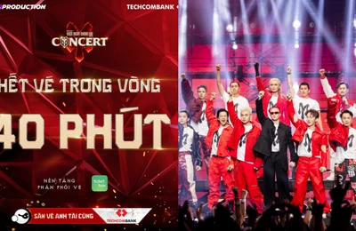 Concert Anh Trai Vượt Ngàn Chông Gai 2024 Day 2 cháy vé sau 40 phút mở bán