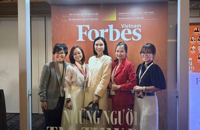 Doanh nhân Lưu Nga làm diễn giả Hội nghị Phụ nữ Forbes Việt Nam 2024
