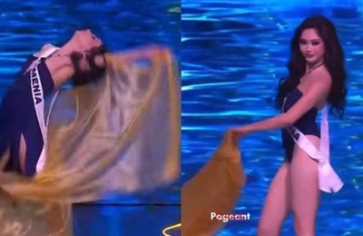 Màn diễn áo tắm gây tranh luận tại Miss Universe