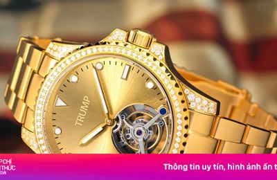 Nghi ngại không hồi kết về đồng hồ 100.000 USD mang tên Donald Trump