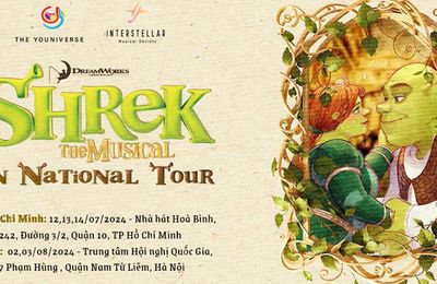 Shrek: On National Tour - Thưởng thức nhạc kịch Broadway ngay tại Việt Nam