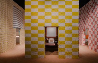 Nội thất Hermès tôn vinh sự thô mộc tự nhiên tại Milan Design Week