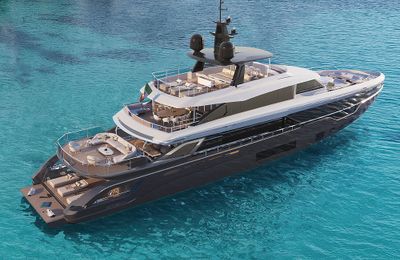 Grande 38M Trideck - siêu du thuyền lớn nhất của Azimut