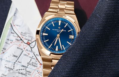 Overseas Self-winding phiên bản vàng hồng độc đáo và sang trọng