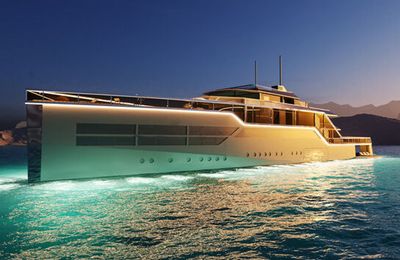 The Young 72 - Concept siêu du thuyền độc lạ mô phỏng theo đường chân mày