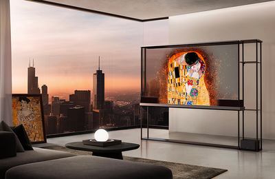 “Ông lớn” điện tử Hàn LG hé lộ TV OLED trong suốt không dây đầu tiên trên thế giới