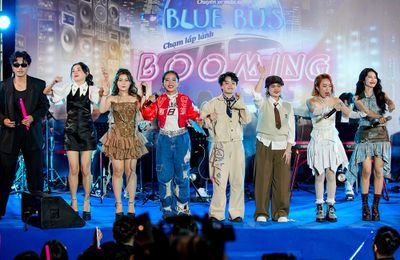 Hoàng Yến Chibi, Ngô Lan Hương tham gia chương trình âm nhạc thực tế Blue Bus