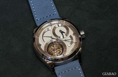 Cận cảnh đồng hồ Grönefeld Parallax Tourbillon 1912
