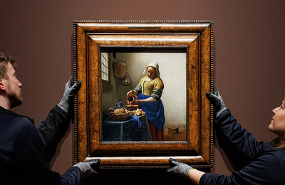Có tới 650.000 người đến xem tranh của Vermeer tại bảo tàng Rijksmuseum