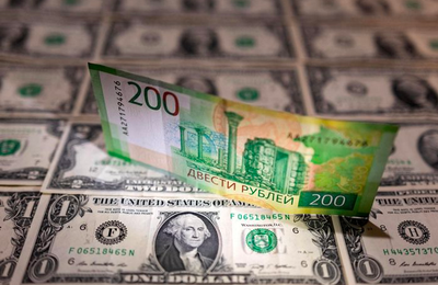 Đồng Ruble Nga đang đạt mức cao nhất trong 7 năm so với đồng USD