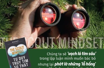 "Tư duy truy tìm sự thật" của Julia Galef - giúp bạn tự hoàn thiện bản thân