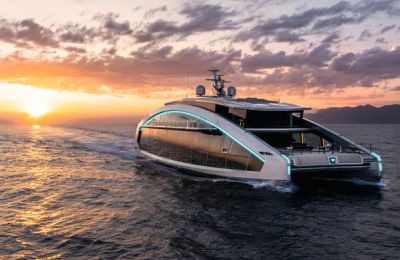 Hòa mình vào không gian tương lai của "This Is It" - siêu Catamaran 43,5 mét