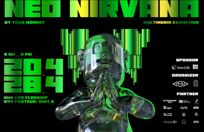 Triển lãm "NEO NIRVANA" của Tùng Monkey - Khi nghệ thuật trở thành hành trình chữa lành