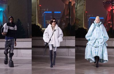 BST Balenciaga Xuân 2025: Những kiệt tác avant-garde từ cảm hứng kiến trúc đô thị