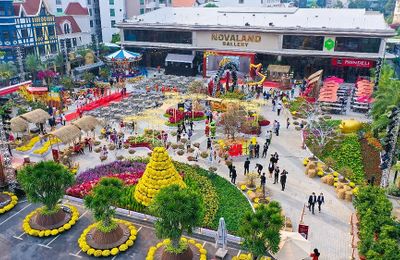 Tinh hoa của Tết cổ truyền hiện diện tại Hội hoa xuân 2022 ở Novaland Gallery