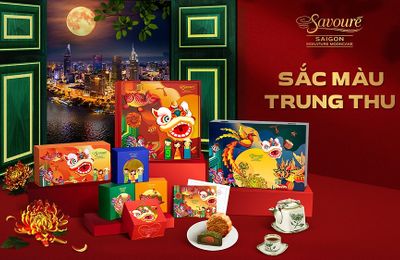 Ấm áp Tết Đoàn viên với bộ hộp quà tặng "Sắc màu trung thu" của Savouré Bakery