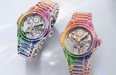 Đồng hồ Big Bang Tourbillon cầu vồng trị giá 790.000 USD của Hublot