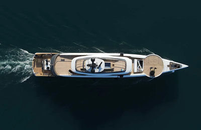 Siêu du thuyền Project Silver Star sẽ tiến hành thử biển tại Marina di Carrara