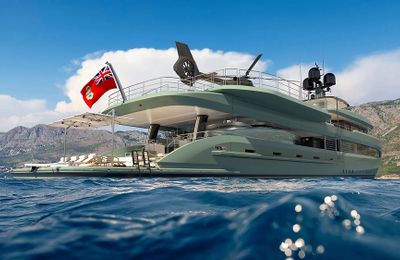 Siêu du thuyền 52,5m Alia Sea Club dự kiến ra mắt vào cuối năm 2023