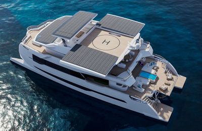 Silent 120 - du thuyền đa thân độc đáo dự kiến sẽ hạ thủy trong năm 2024