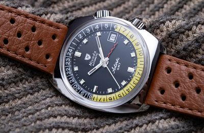 Thương hiệu Nivada Grenchen hồi sinh đồng hồ Antarctic GMT