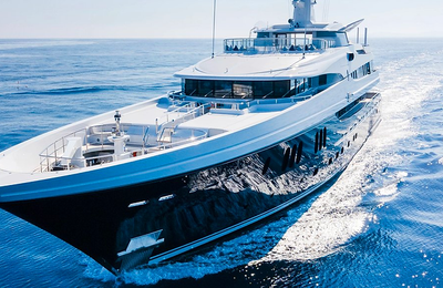Superyacht Kaiser với vẻ đẹp xa hoa sắp bắt đầu du hành khắp vùng Địa Trung Hải