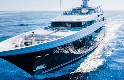 Superyacht Kaiser với vẻ đẹp xa hoa sắp bắt đầu du hành khắp vùng Địa Trung Hải