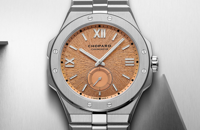 Chopard Alpine Eagle 41 XPS siêu mỏng với chất thép tinh xảo và chỉ báo giây nhỏ tinh tế