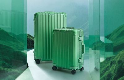 Rimowa & sắc xanh Emerald cho phiên bản màu mới của dòng vali nhôm cao cấp
