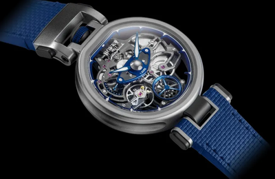 Bovet và studio Pininfarina tái hợp, trình làng siêu phẩm đồng hồ lộ cơ Aperto 1